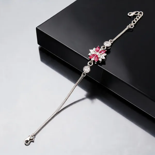 White_925_Silver_Bracelet_For_Jewellery