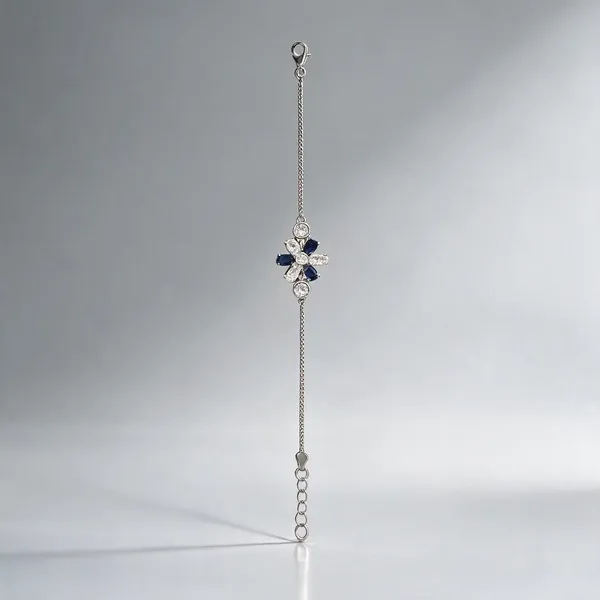 White_925_Silver_Bracelet_For_Jewellery