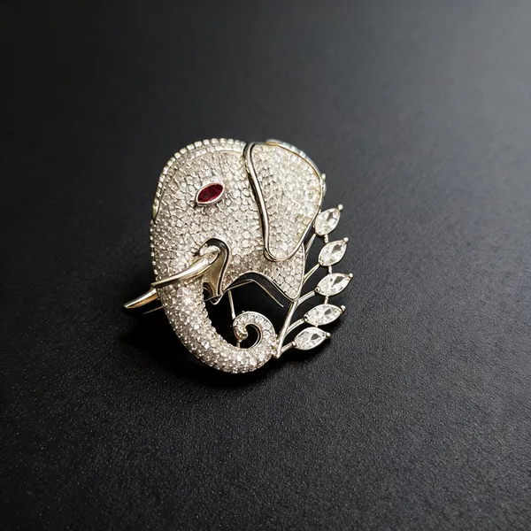 White_925_Silver_Brooch_For_Jewellery