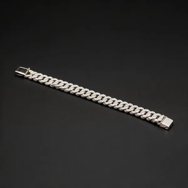 White_925_Silver_Bracelet_For_Jewellery