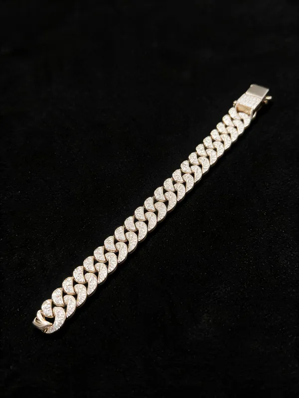 White_925_Silver_Bracelet_For_Jewellery