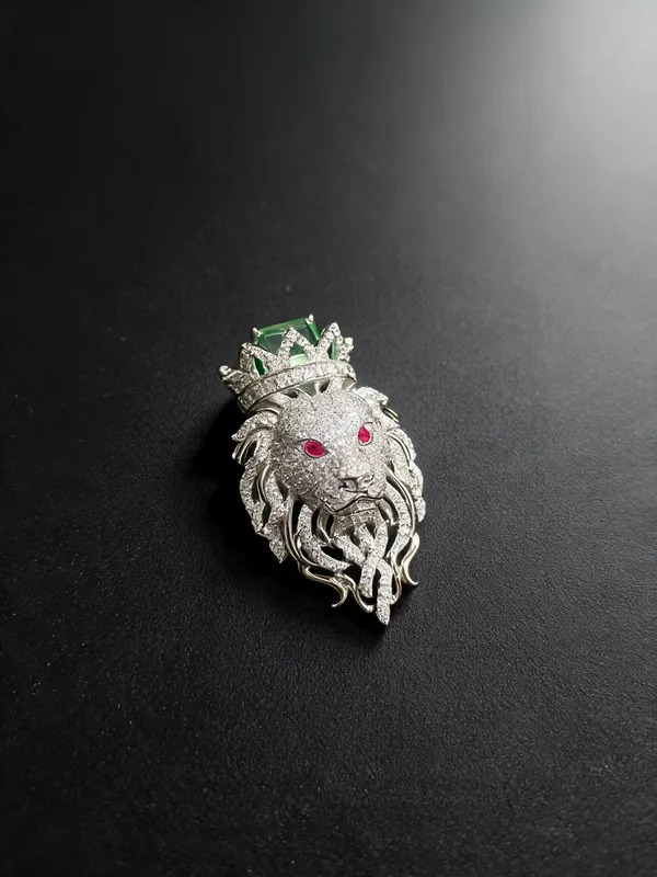 White_925_Silver_Brooch_For_Jewellery
