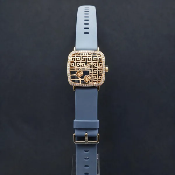 White_925_Silver_Watch_Cum_Band_Bracelet_For_Jewellery