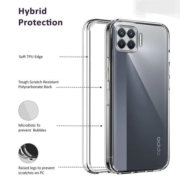 Crystal_Clear_Anti-Yellowing_Case_for_Oppo_F17_Thin_Transparent_Cover,_Soft_Silicone_Bumper