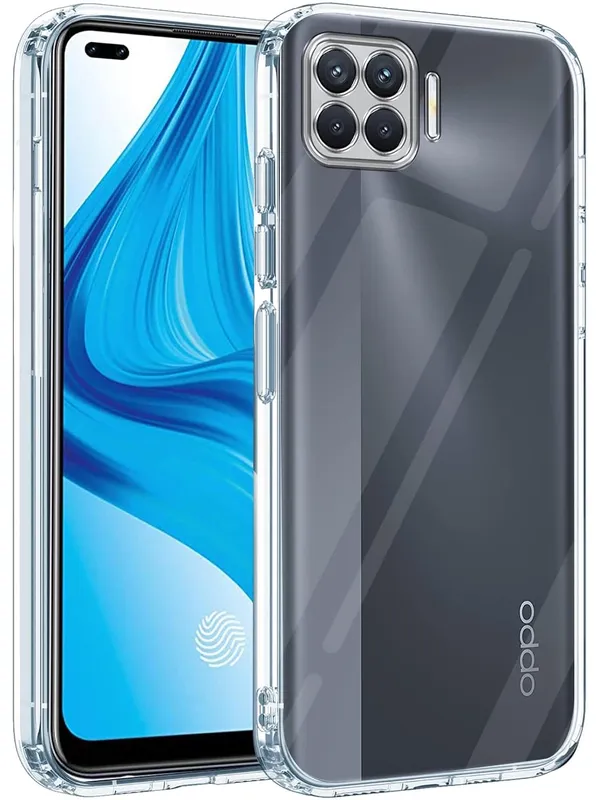 Crystal_Clear_Anti-Yellowing_Case_for_Oppo_F17_Thin_Transparent_Cover,_Soft_Silicone_Bumper