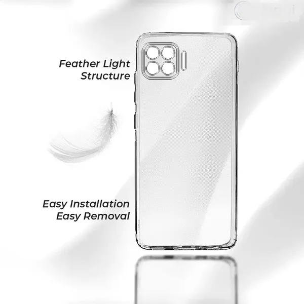 Crystal_Clear_Anti-Yellowing_Case_for_Oppo_F17_Thin_Transparent_Cover,_Soft_Silicone_Bumper