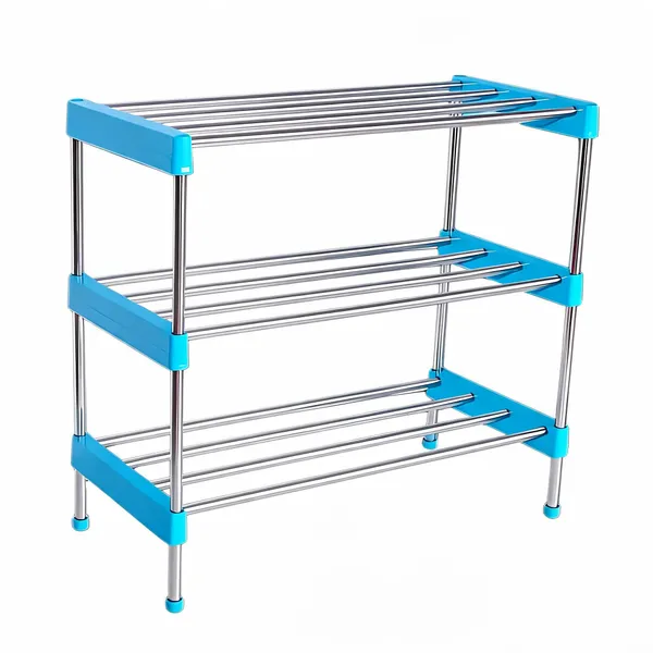 Blue_3-Tier_stainless_steel_Clothes_Drying_Rack