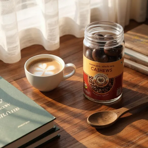 The_Almond_Store_Chocolate_Cashews_125_Gm_And_Chocolate_Almonds_120_Gm_Combo