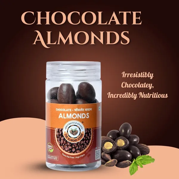 The_Almond_Store_Chocolate_Cashews_125_Gm_And_Chocolate_Almonds_120_Gm_Combo