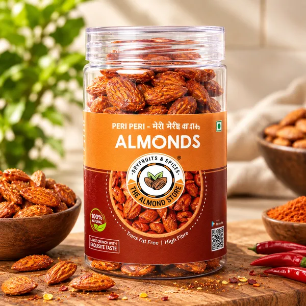 THE_ALMOND_STORE_Premium_Peri_Peri_Almonds_120g_|_Flavored_Healthy_Snack