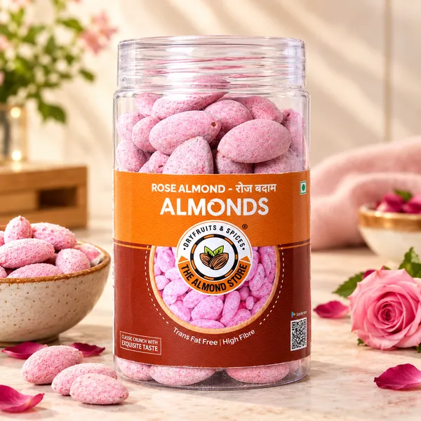 THE_ALMOND_STORE_Premium_Rose_Almonds_|__Ideal_for_Gifting_&_Daily_Snacking_|_120g