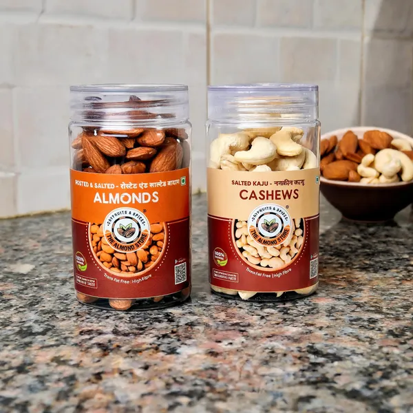 The_Almond_Store_Salted_Cashews_100_Gm_And_Salted_Almonds_120_Gm_Combo
