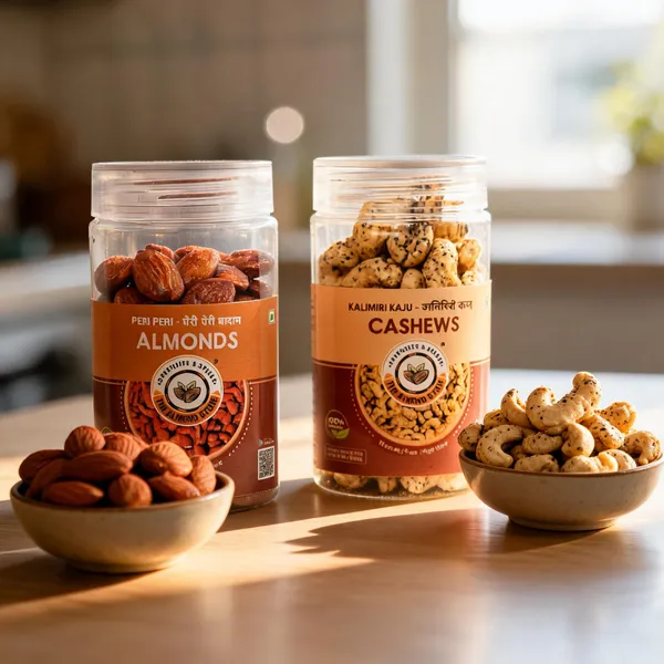 The_Almond_Store_Kalimiri_Cashews_100_Gm_And_Peri_Peri_Almonds_120_Gm_Combo