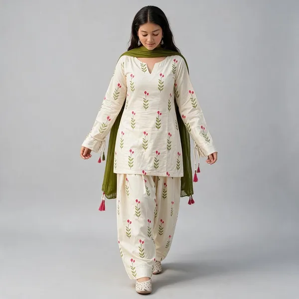 Farshi_Style_Printed_Kurta_Salwar_Dupatta_Set