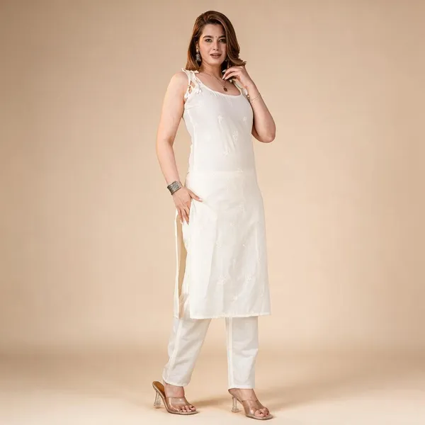 White_Cotton_Kurta_Set_For_Women