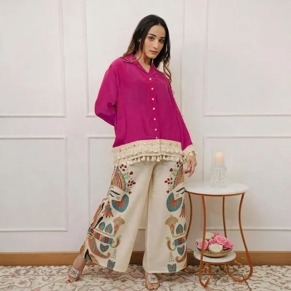 Pink_Cotton_Co-Ord_Set_For_Women