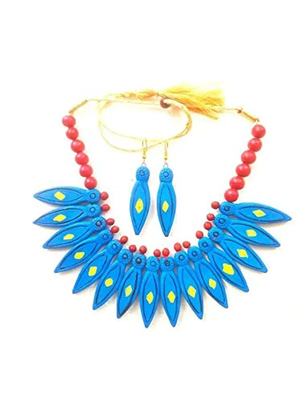 Terracotta_Necklace_Earrings_Tikka_Set