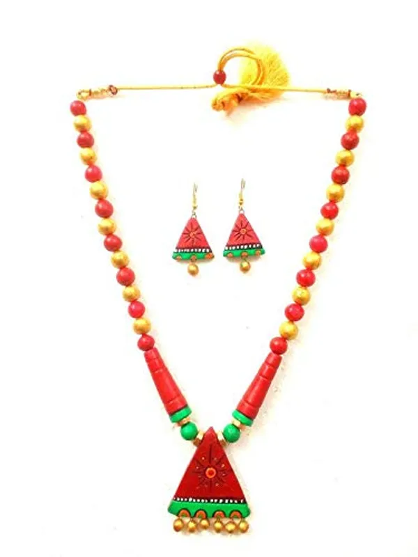 Terracotta_Necklace_And_Earrings_Set