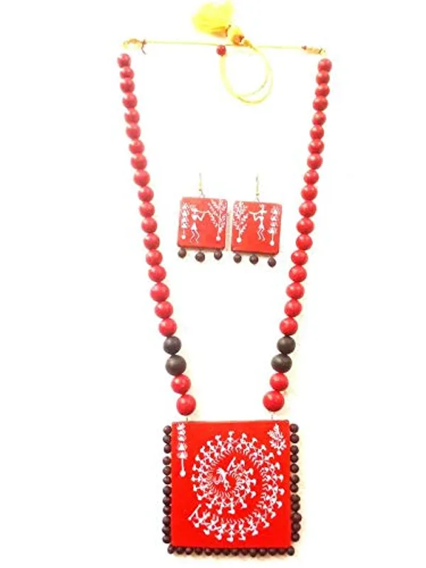 Ceramic_Terracotta_Necklace_Set_For_Women