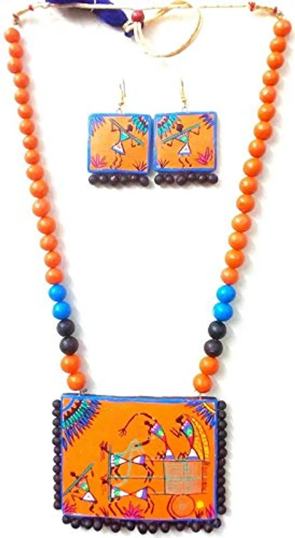 Warli_Terracotta_Necklace