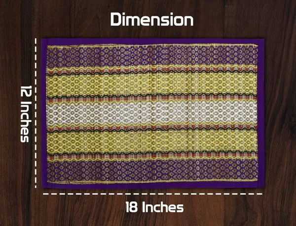 River_Grass_Dining_Table_Mat_Set