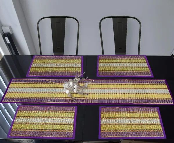 River_Grass_Dining_Table_Place_Mats_With_Runner