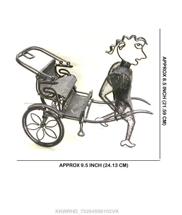 Metal_Rickshaw_Showpiece