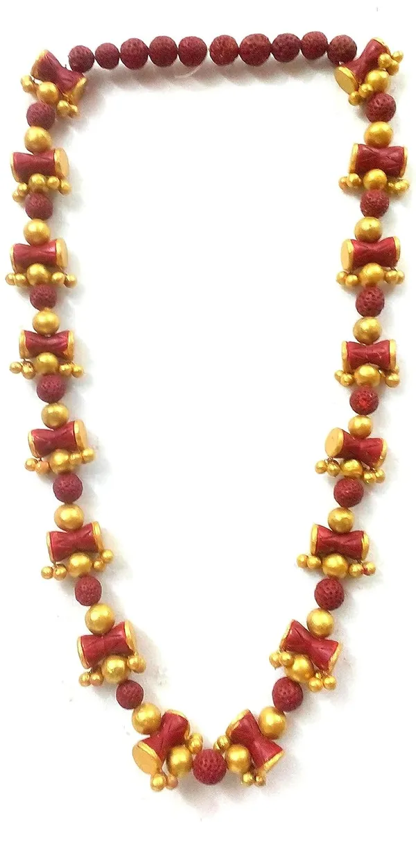Terracotta_Hand_Painted_Necklace