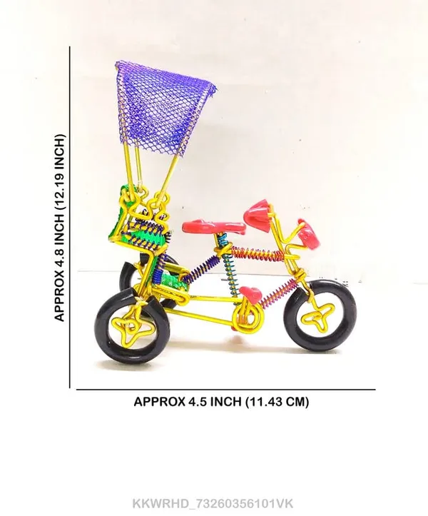 Metallic_Rickshaw_Showpiece