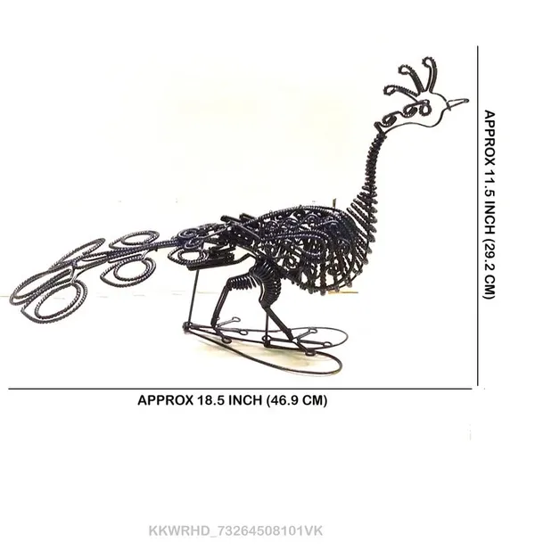 Metal_Peacock_Showpiece