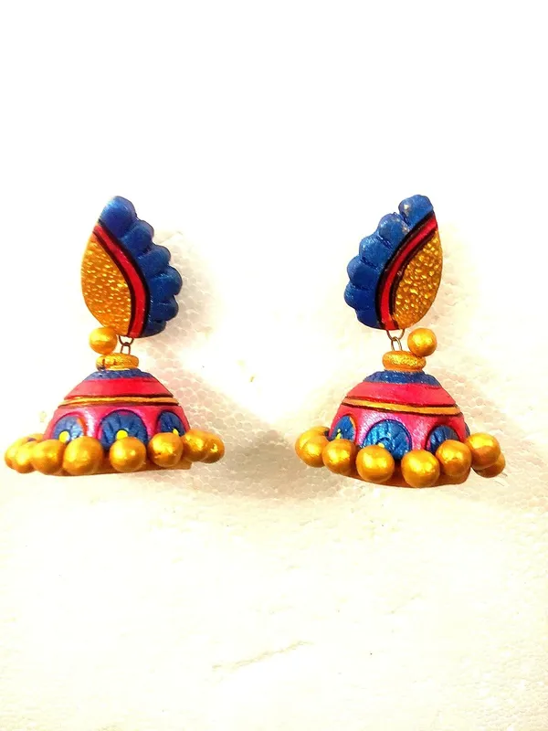 Terracotta_Hand_Painted_Jewellery_Set