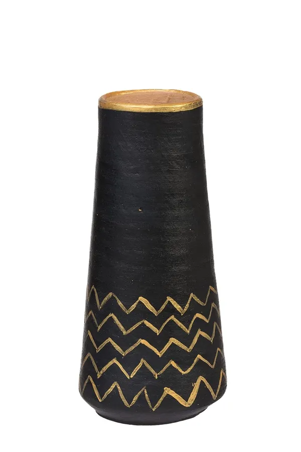 Terracotta_Geometric_Printed_Flower_Vase