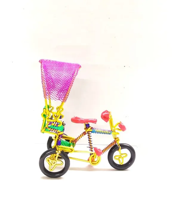Metallic_Rickshaw_Showpiece
