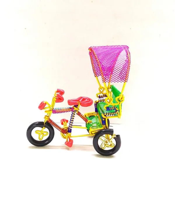Metallic_Rickshaw_Showpiece