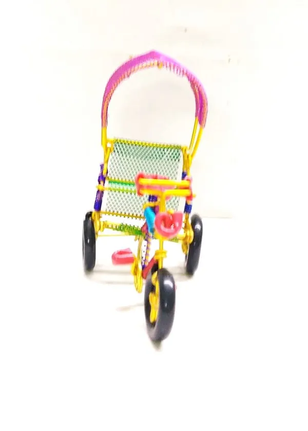 Metallic_Rickshaw_Showpiece