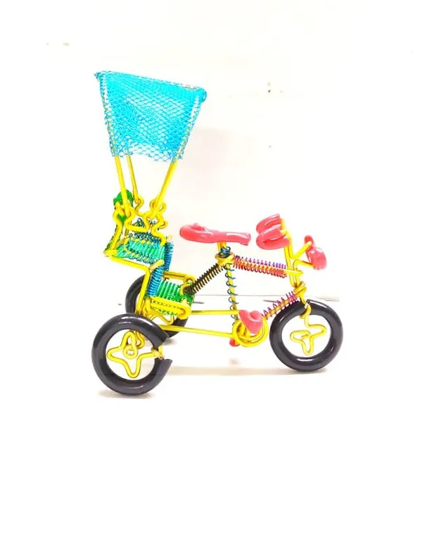 Iron_Wire_Rickshaw_Showpiece