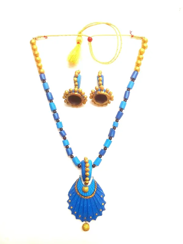 Women_S_Handmade_Terracotta_Hand_Painted_Jewellery_Set