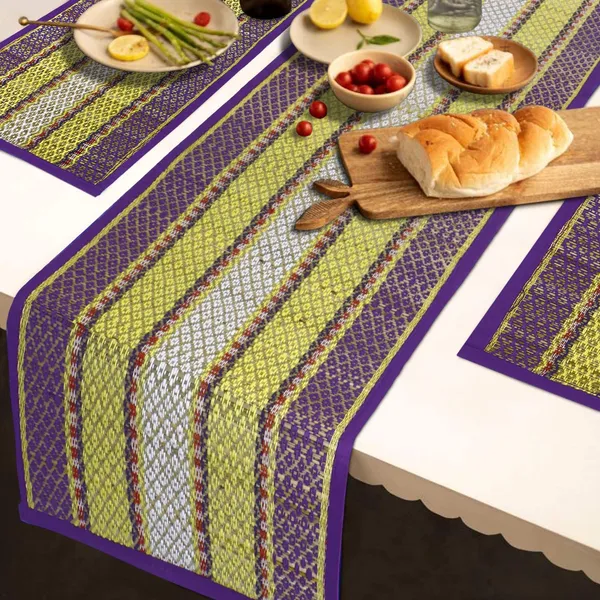 River_Grass_Dining_Table_Place_Mats_With_Runner
