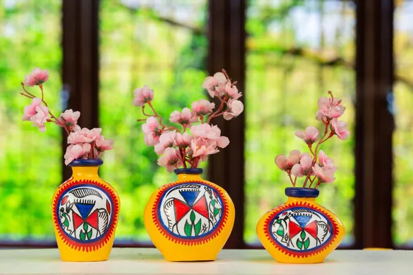 Terracotta_Warli_Printed_Vase