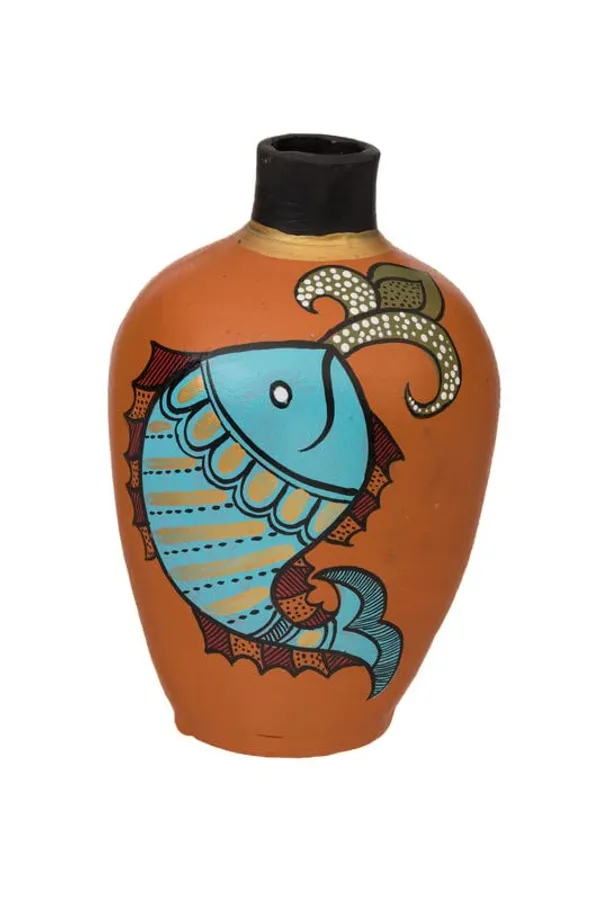 Wheel_Thrown_Terracotta_Flower_Vase