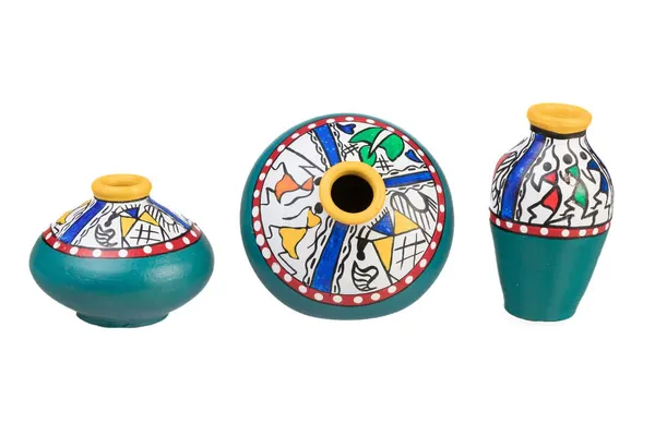 Wheel_Thrown_Terracotta_Warli_Printed_Vase