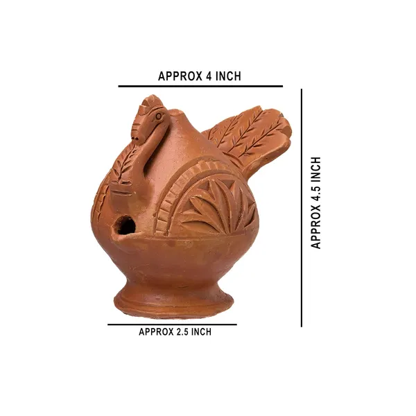 Terracotta_Peacock_Diya