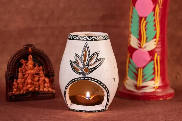 Terracotta_Diffuser_Candle_Holder_And_Idol_Set