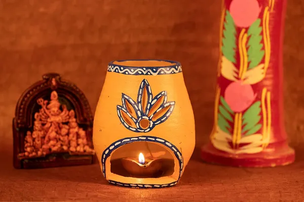 Terracotta_Diffuser_Candle_Holder_And_Idol_Set