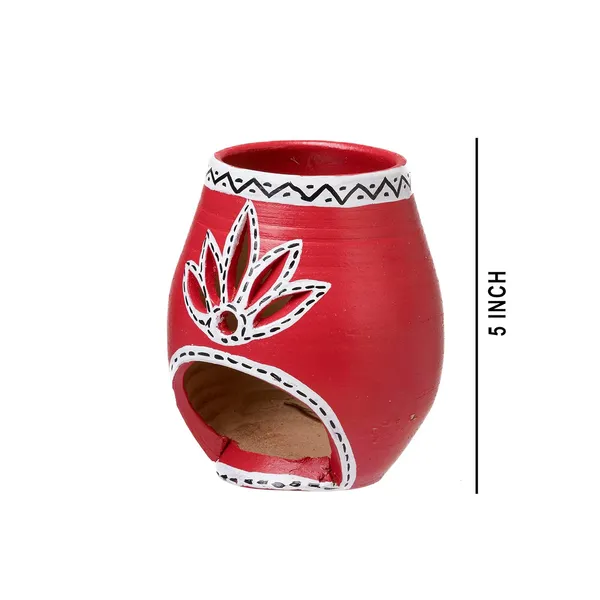 Terracotta_Diffuser_Candle_Holder_And_Idol_Set