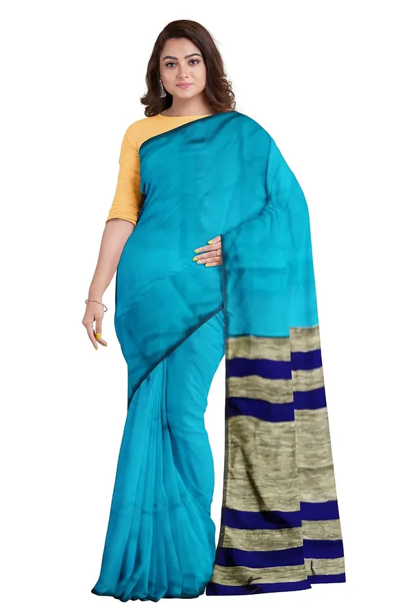 Women_S_Handloom_Silk_Linen_Saree_With_Blouse_Piece