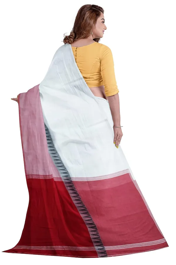 Women_S_Handloom_Pure_Linen_Saree_With_Blouse_Piece