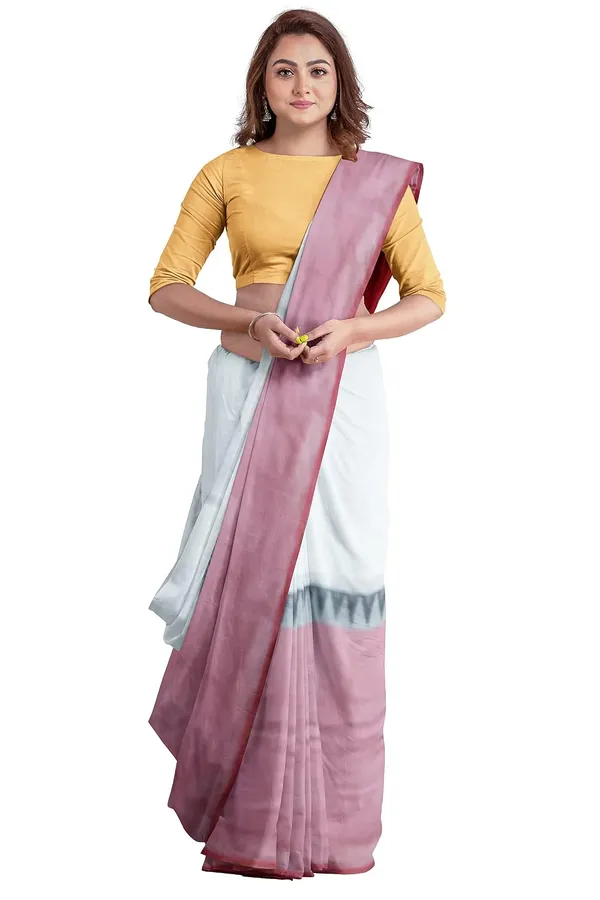 Women_S_Handloom_Pure_Linen_Saree_With_Blouse_Piece