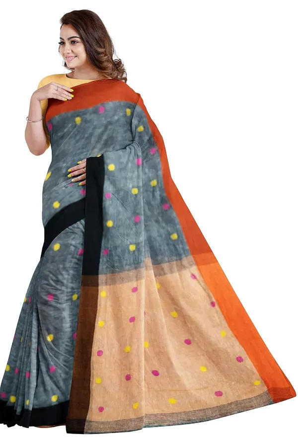 Women_S_Linen_Jamdani_Handloom_Saree_With_Blouse_Piece