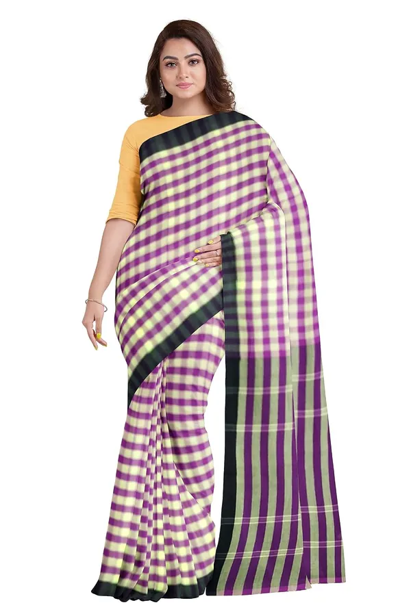 Women_S_Linen_Handloom_Saree_With_Blouse_Piece